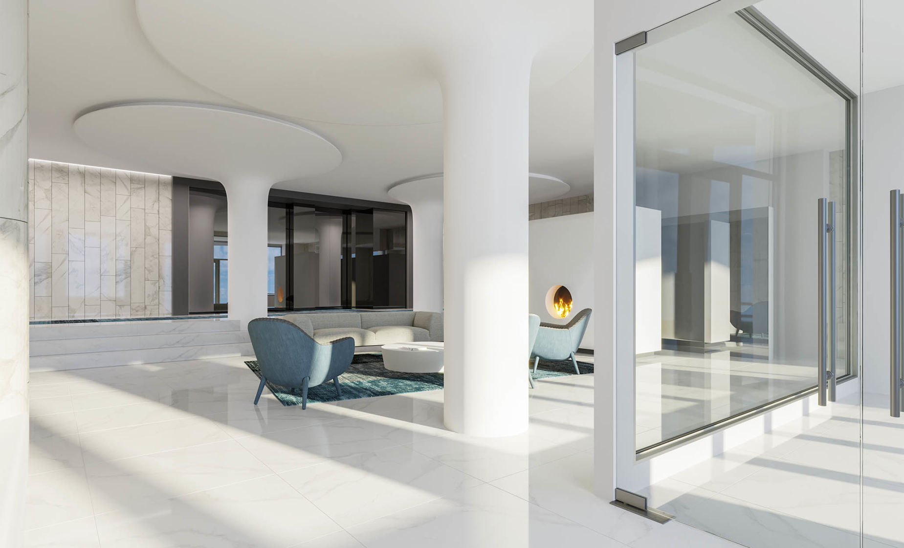 36 Lakeshore Lobby